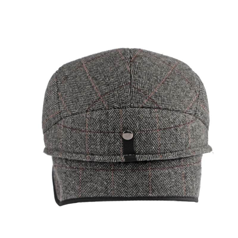 Gorro táctico de invierno con visera y orejeras sarga - imagen 5