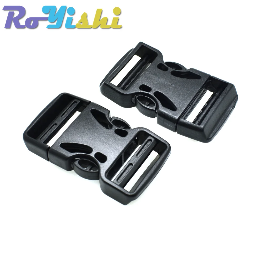 Hebilla táctica plástica doble ajustable para mochilas - imagen 3