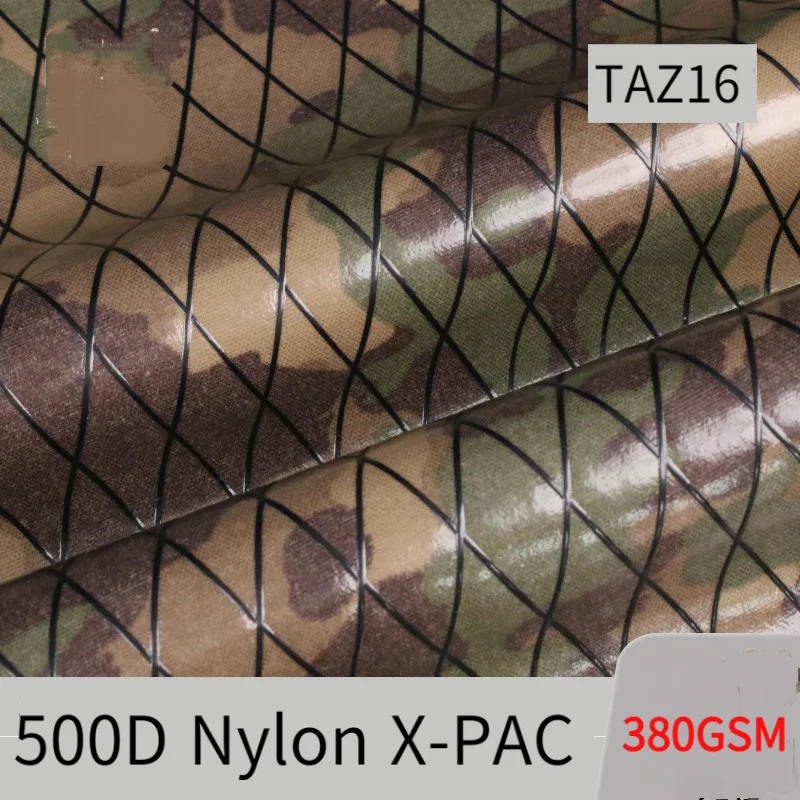 Tejido táctico camuflaje suizo 500D Nylon X-PAC impermeable - imagen 2