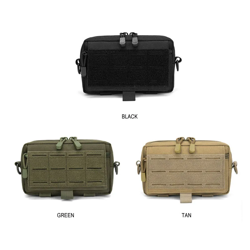 Bolsa Molle Admin Modular Horizontal EDC riñonera frontal EMT