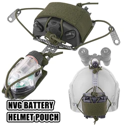 Bolsa batería casco táctico con contrapeso T y velcro – Airsoft