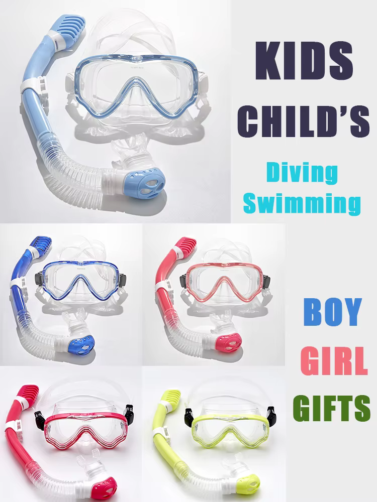 Mascarilla snorkel infantil antivaho panorámica – Niños y niñas