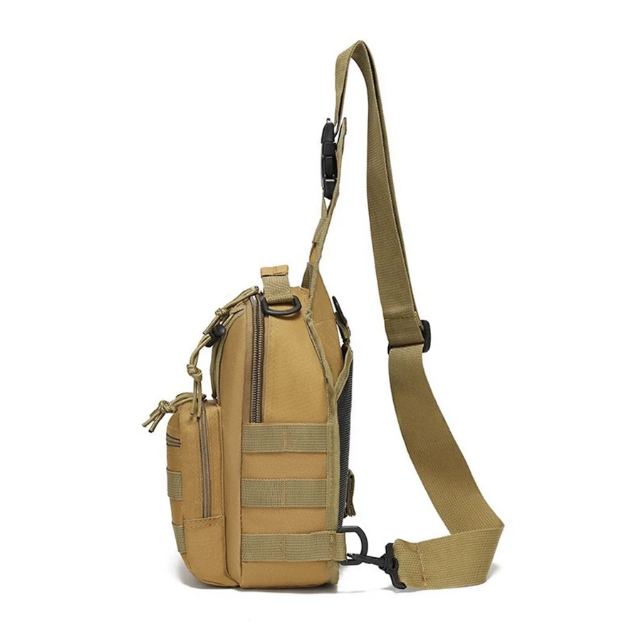 Bolso de pecho táctico aire libre bandolera cruzada para ciclismo