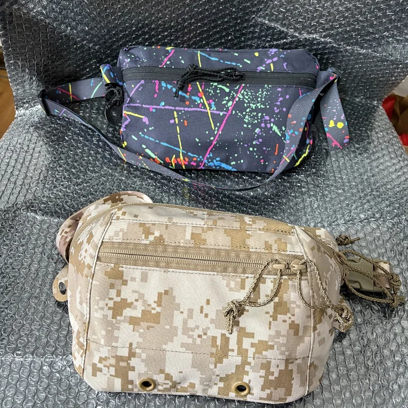 Riñonera táctica ajustable de cintura estilo SS bolsa compacta - imagen 2