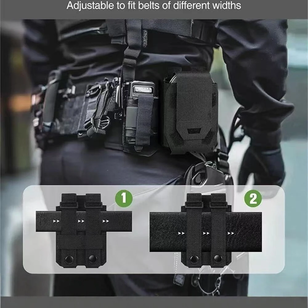 Funda MOLLE esposas liberación rápida – Soporte táctico universal - imagen 5