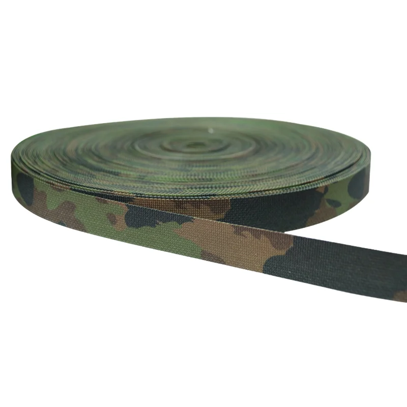 Correa táctica camuflaje suizo tira de borde para bolsa de caza - imagen 2