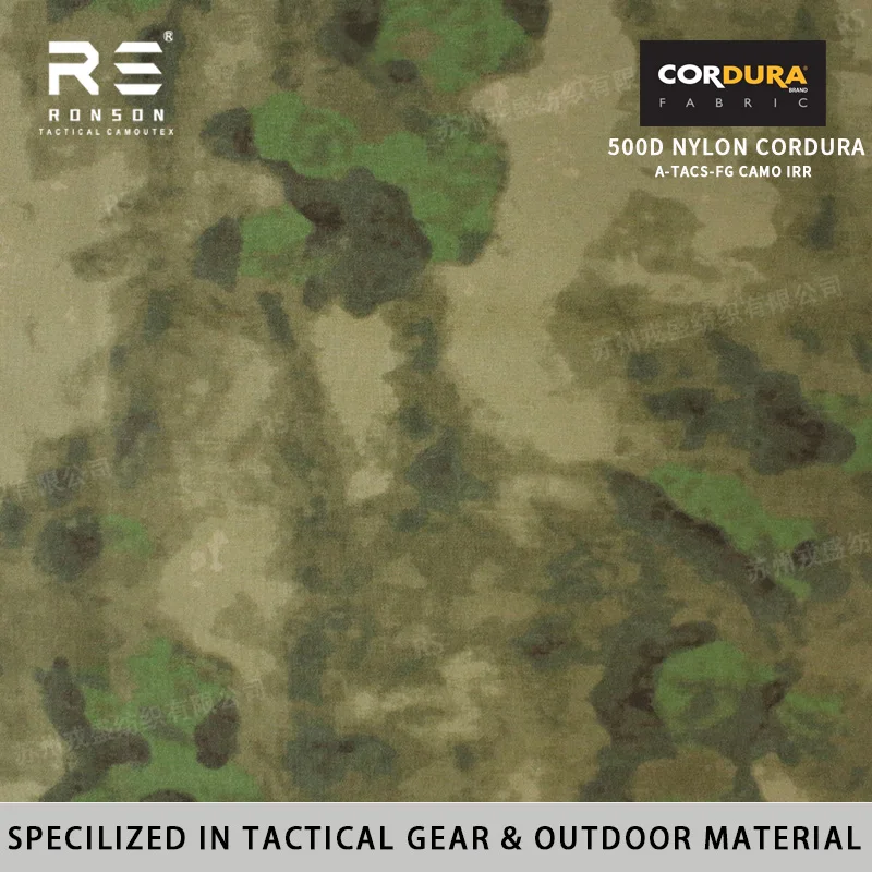 Mochila táctica Cordura A-TACS-FG con PU impermeable e ignífuga