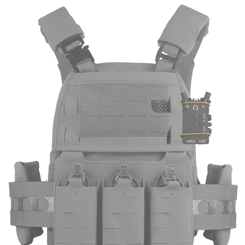 Adaptador PTT táctico estilo Ferro para chaleco FCPC V5 MOLLE - imagen 2