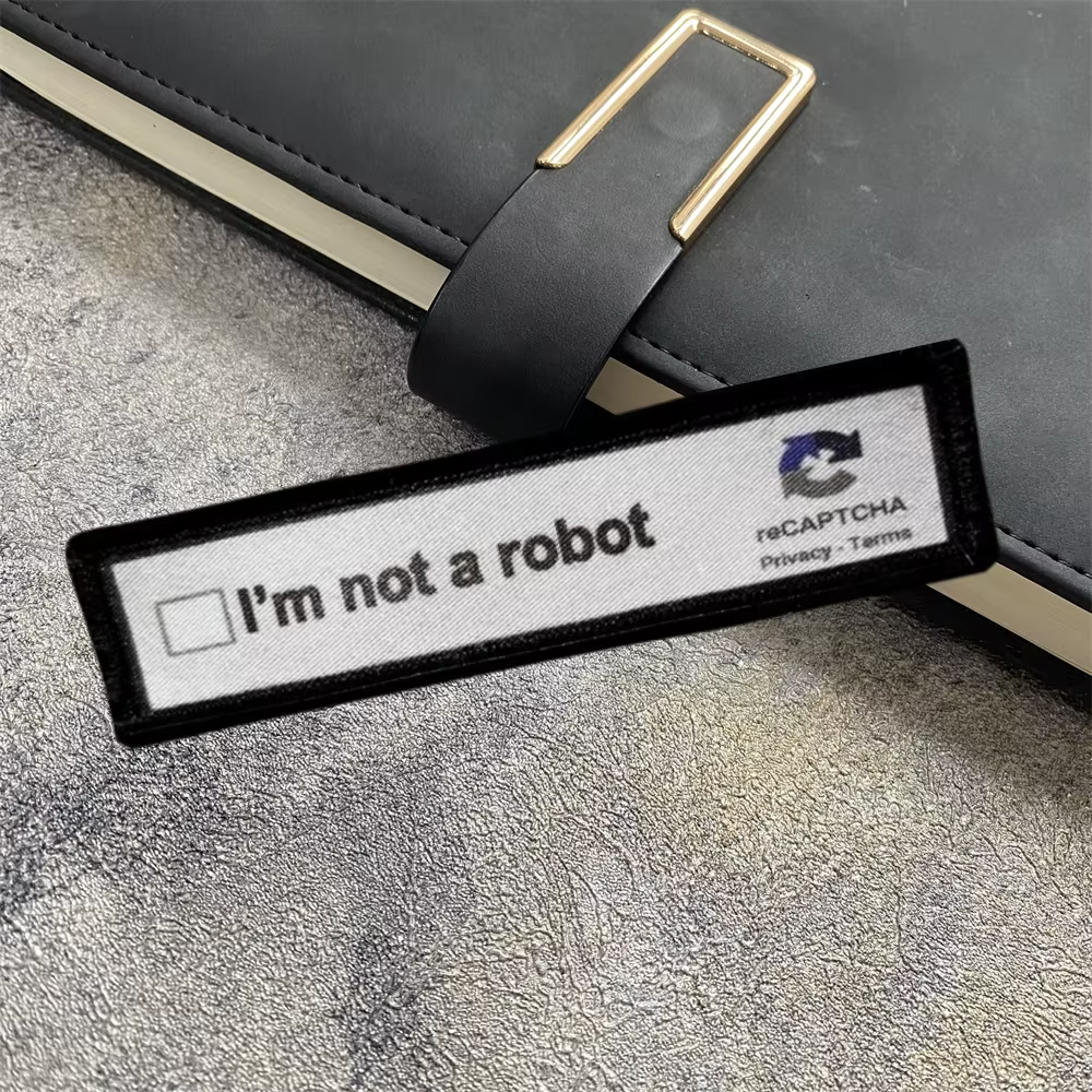 Parche táctico moral I'm Not A Robot - Gancho y bucle para mochila - imagen 4