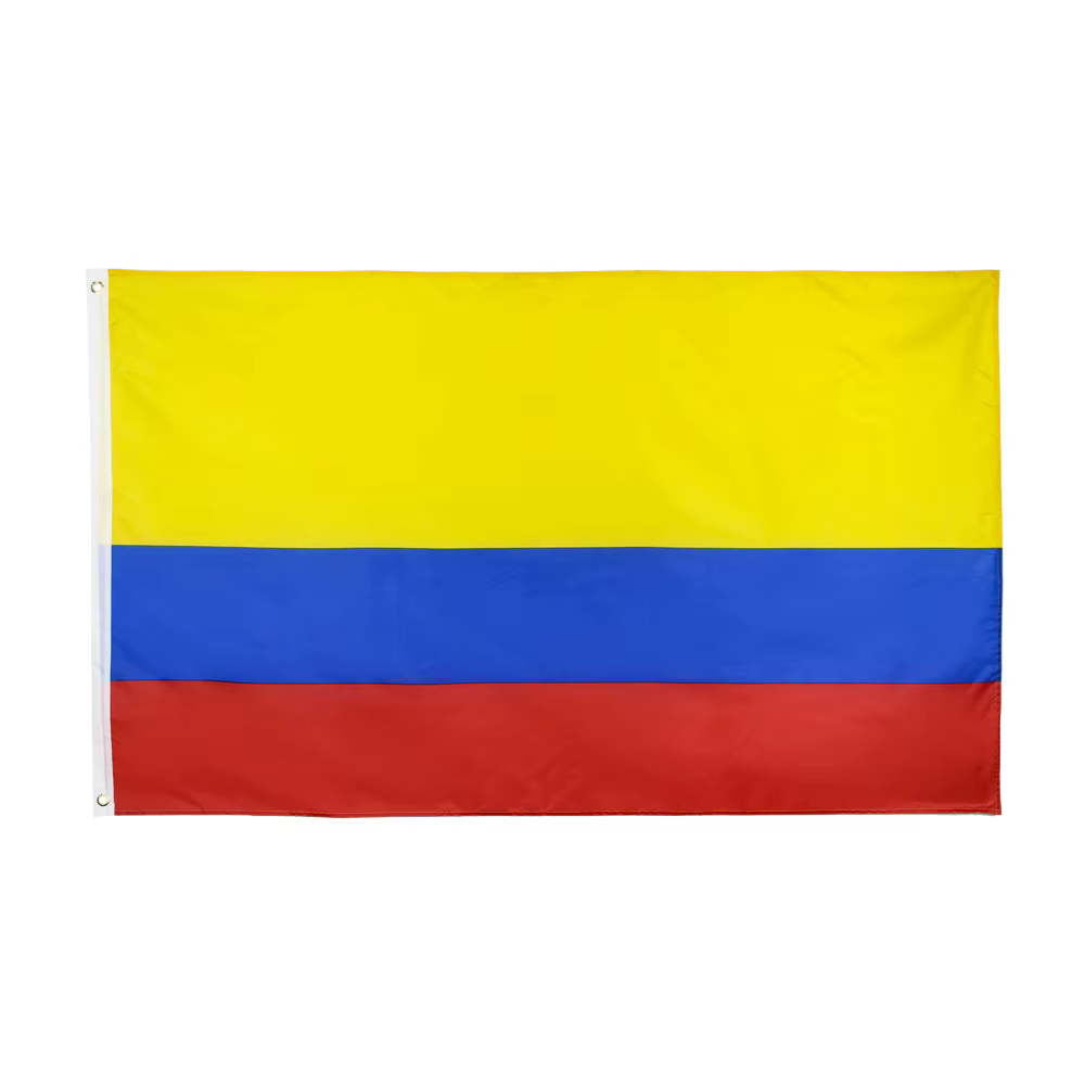 Xiangying Bandera de Colombia de tela ripstop para decoración exterior - imagen 2