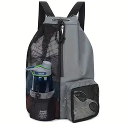 Bolsa malla secado rápido playa para ropa mojada