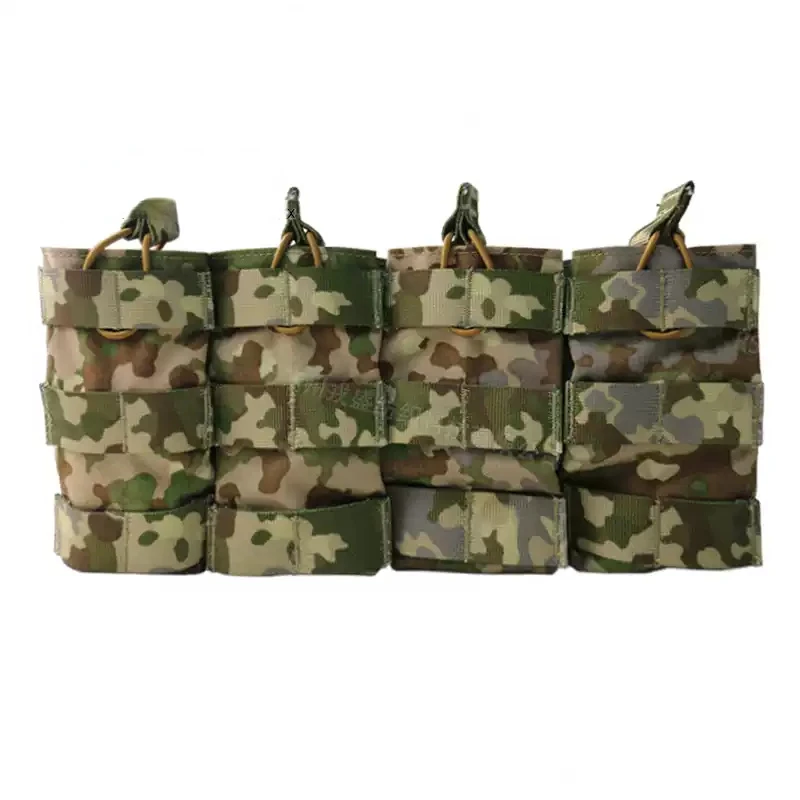 Bolsa portacargadores Quad Mag JPC Green Ruin EMR táctica - imagen 3