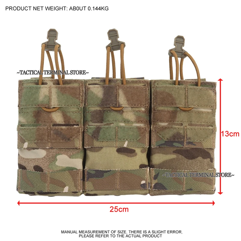 Portacargador MOLLE para M4/M16 5,56, bolsa con cuerda elástica - imagen 4