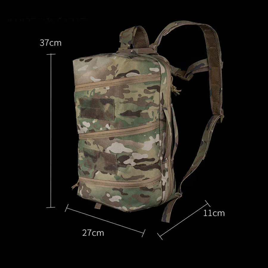 Tactical Backpack SS Style vista frontal