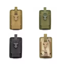 Funda táctica Walkie-Talkie MOLLE para radio intercomunicador