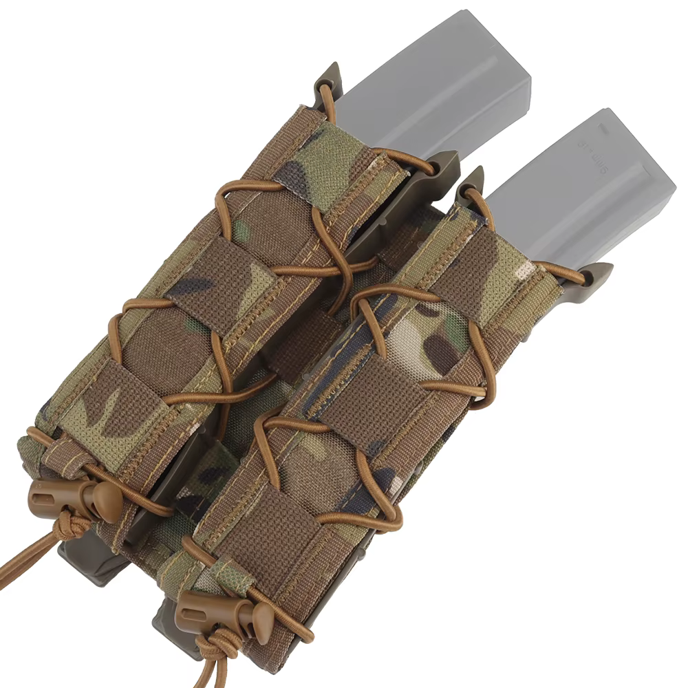 Funda táctica MOLLE tipo tigre para cargadores de extracción rápida - imagen 5