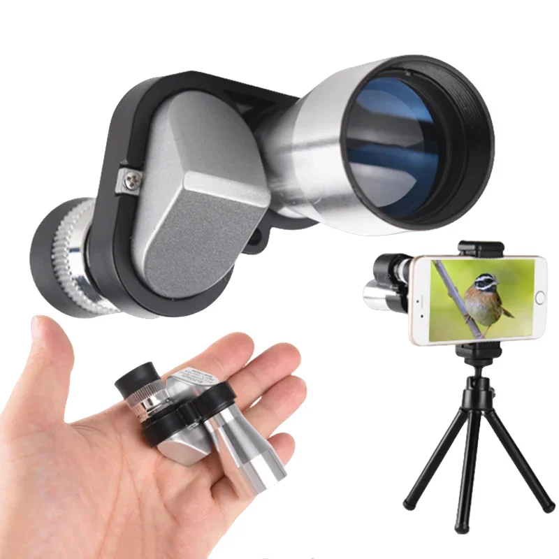 Monocular telescopio para móvil visión nocturna baja luz HD - imagen 4