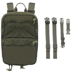 Panel táctico MOLLE porta placas para chaleco airsoft y mochila