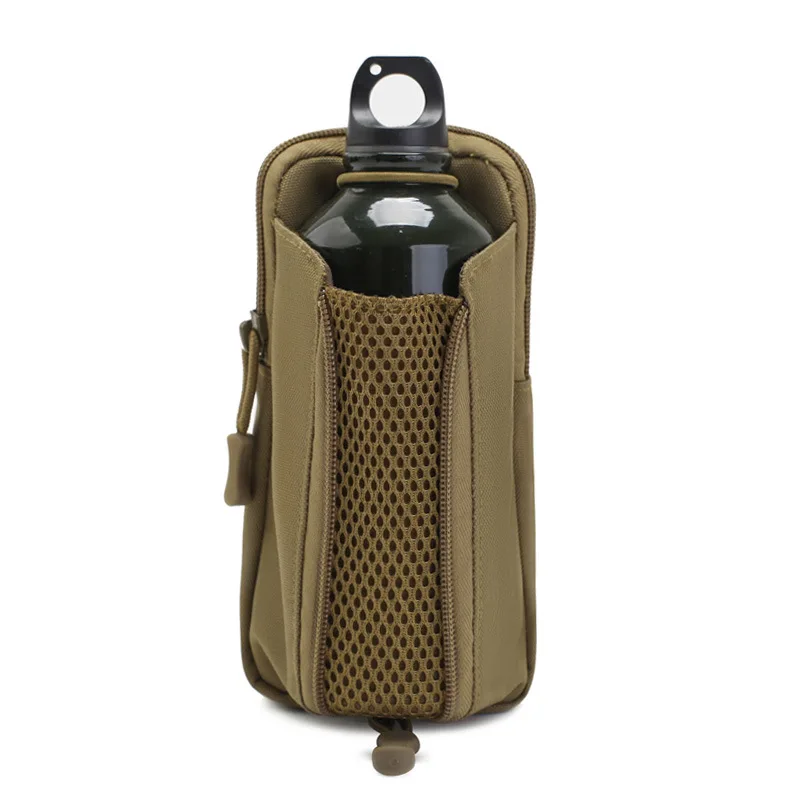 Porta botella ligero con bolsillo para móvil – senderismo y gimnasio - imagen 2