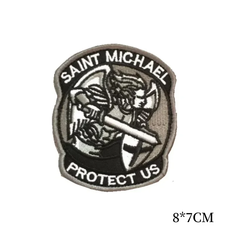 Parche táctico Saint Michael gancho y bucle – Insignia militar - imagen 5