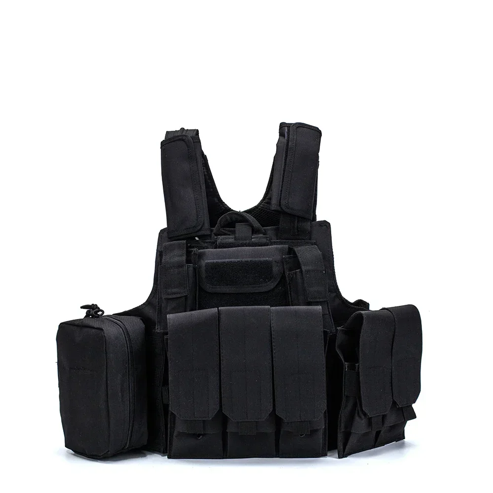 Chaleco táctico Multicam MOLLE para caza y Airsoft - imagen 5