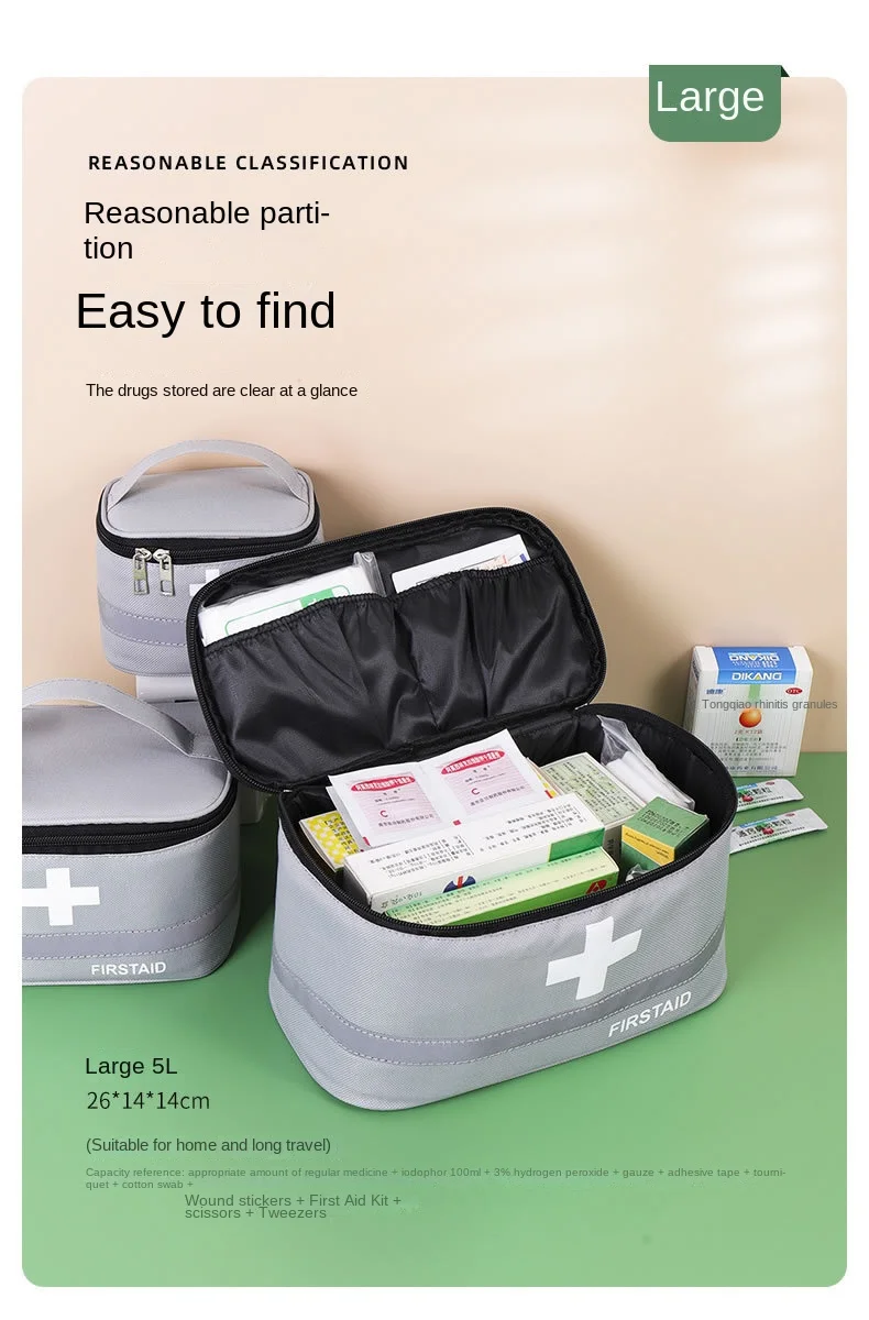 Kit médico de gran capacidad para niños