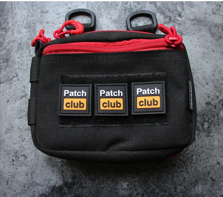 Parche PVC club militar - mini con gancho y bucle para mochila - imagen 4
