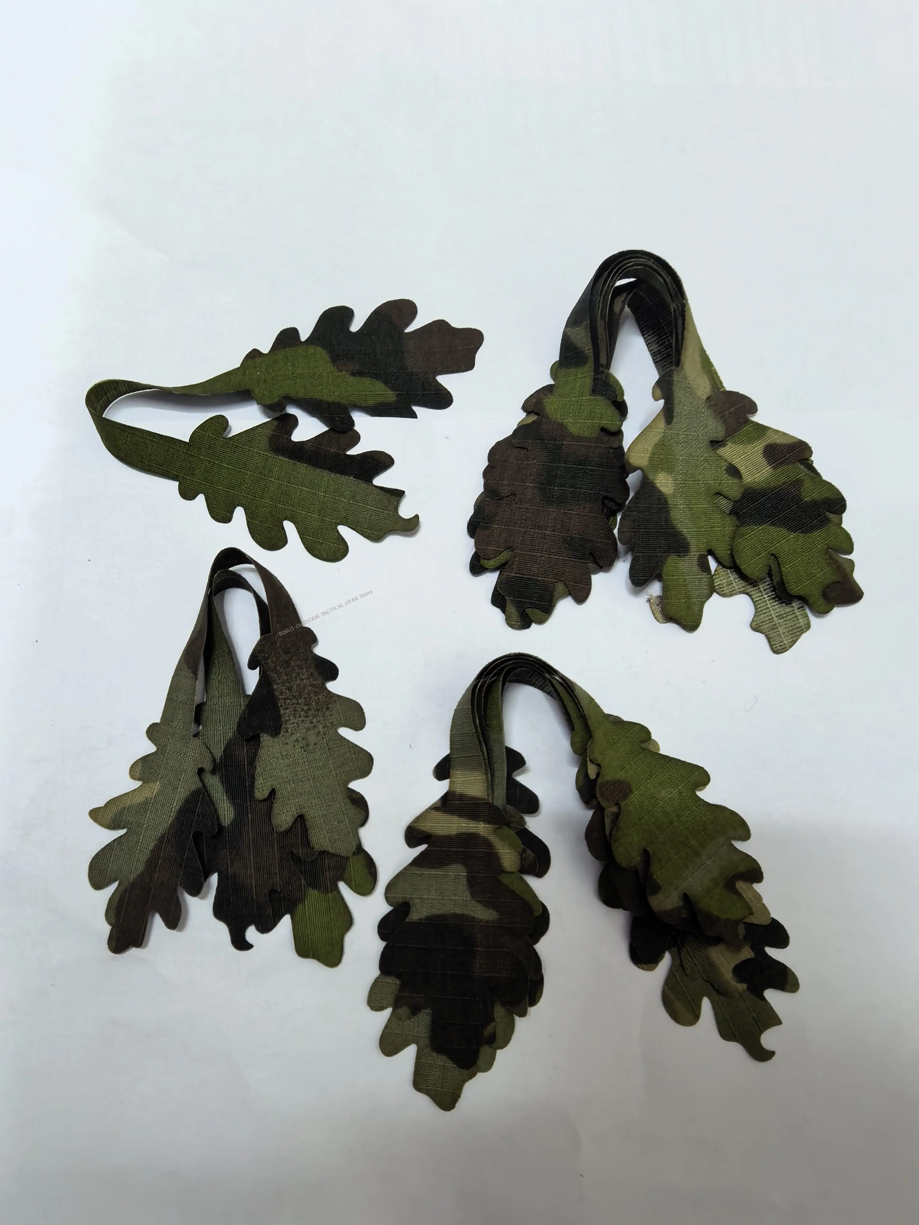 Funda ghillie camuflaje para casco táctico airsoft y paintball - imagen 2