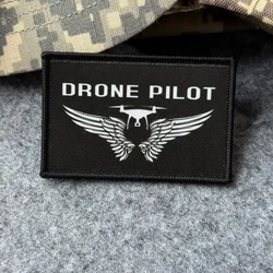 Parche táctico operador UAV – Insignia gancho-bucle para mochila militar