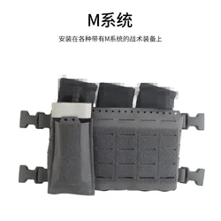 Portacargador SP elástico 5,56 con asa y velcro para chaleco