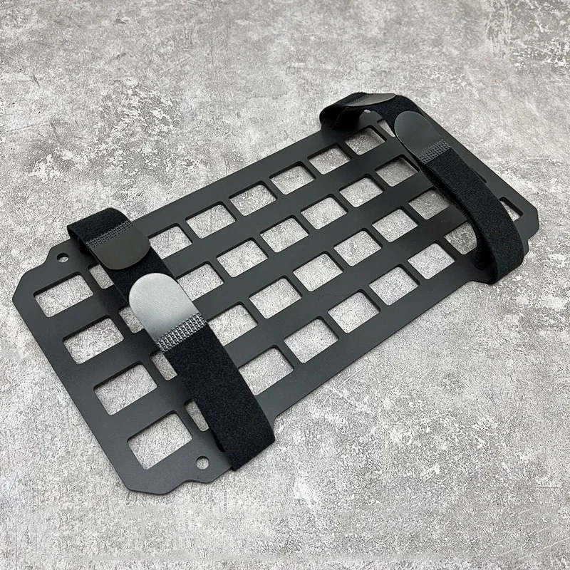 Organizador táctico coche panel Molle ABS – Accesorio visera solar - imagen 4