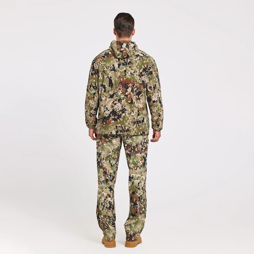 Sudadera con capucha táctica de caza camuflaje forro polar - imagen 3