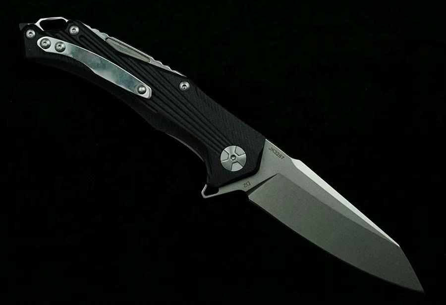 LEMIFSHE JK3287G cuchillo plegable D2 con mango G10 EDC para acampada - imagen 3