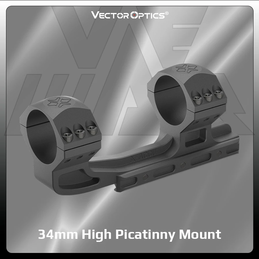 Visor táctico vectorial para caza – Montaje Picatinny MOA - imagen 2