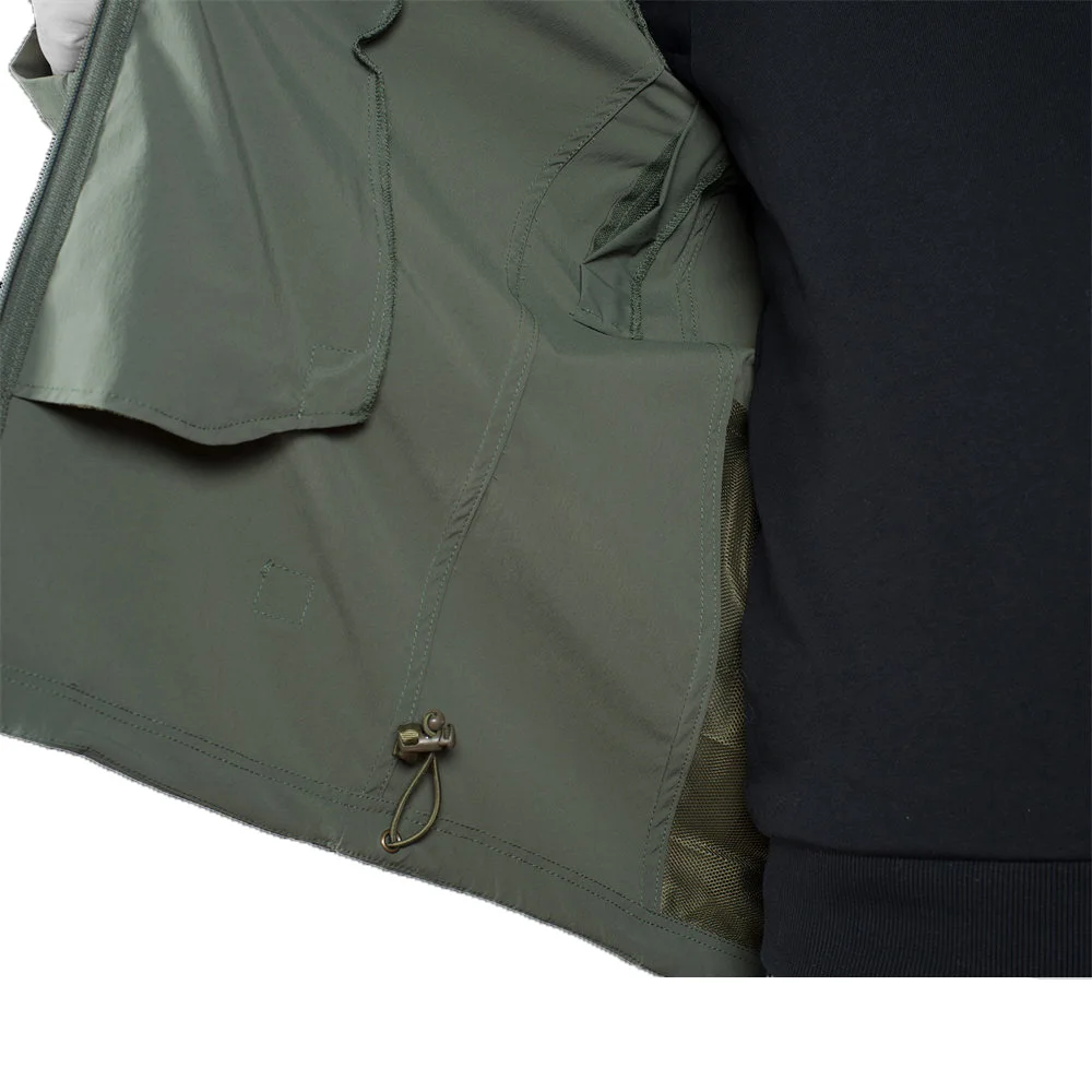 Chaqueta táctica nailon impermeable con capucha para primavera-otoño - imagen 5