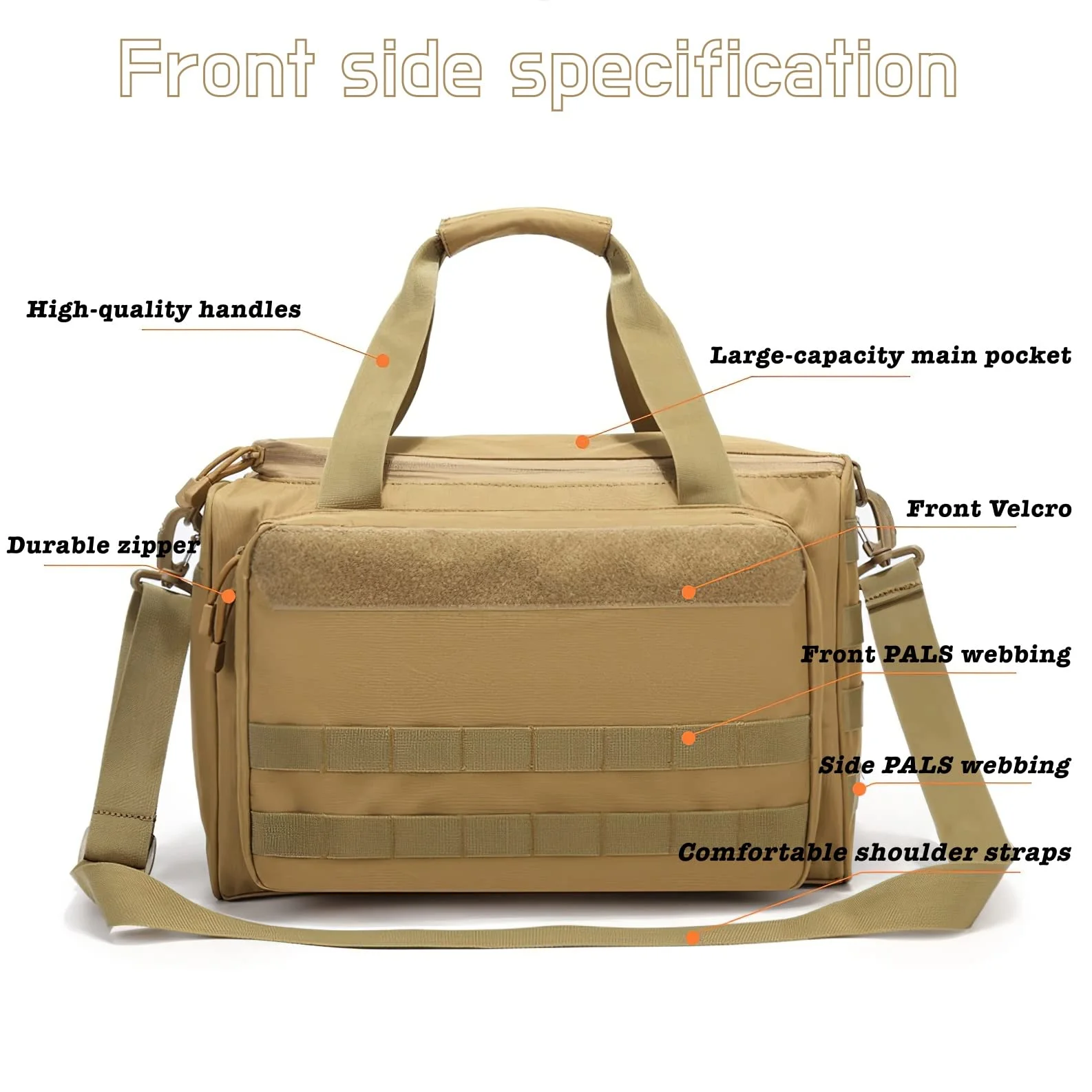 Bolsa táctica pistola de tiro – transporte y almacenamiento - imagen 4