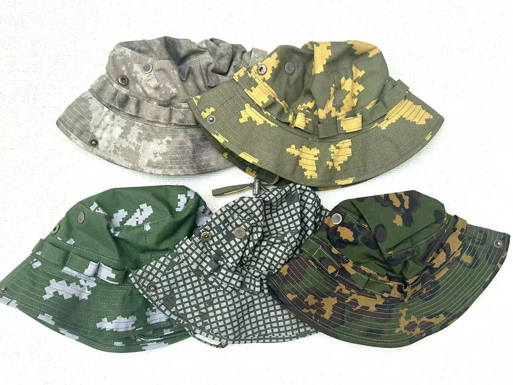 Gorra tactica boonie Desert Night - nylon 500D, tejido ripstop - imagen 4