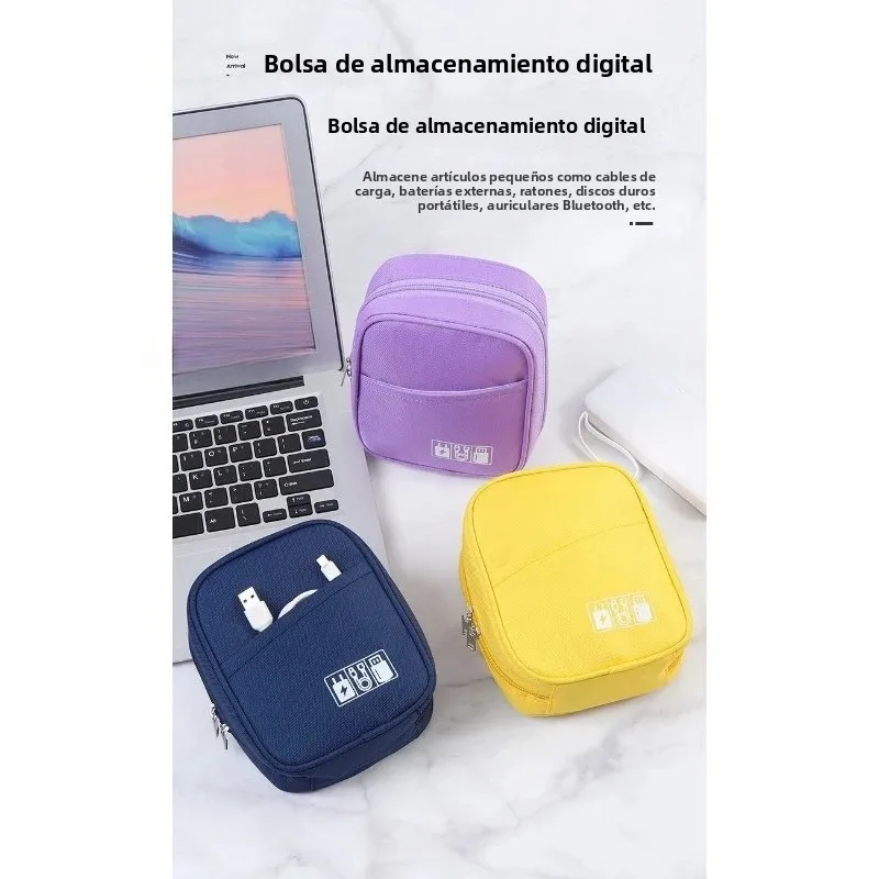 Bolsa organizadora táctica para cables y accesorios electrónicos - imagen 4