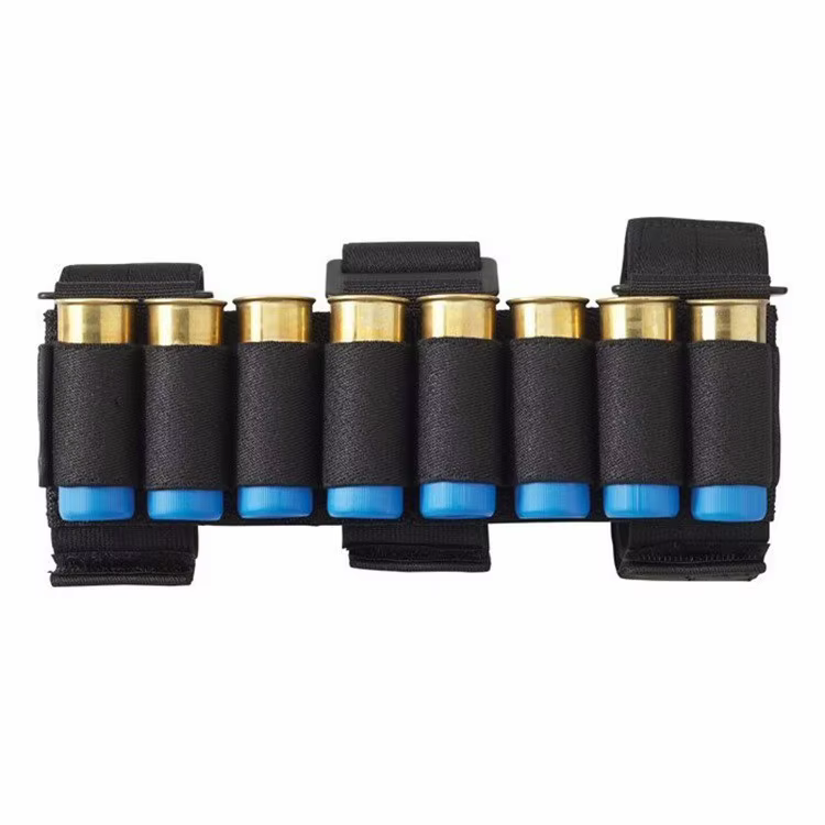 Portacartchos escopeta táctico – Funda 8 cartuchos calibre 12/20 - imagen 2
