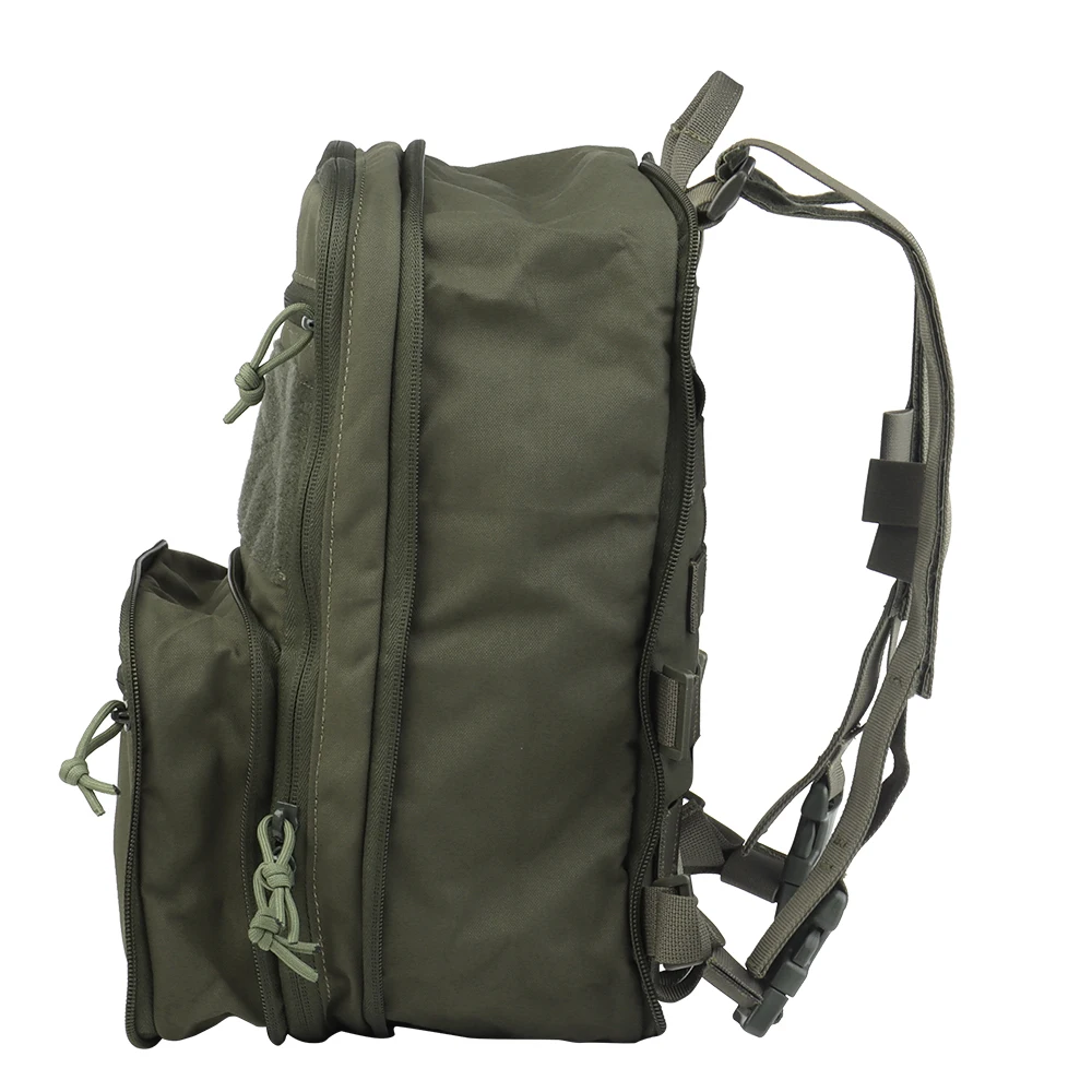 Panel táctico MOLLE porta placas para chaleco airsoft y mochila - imagen 3