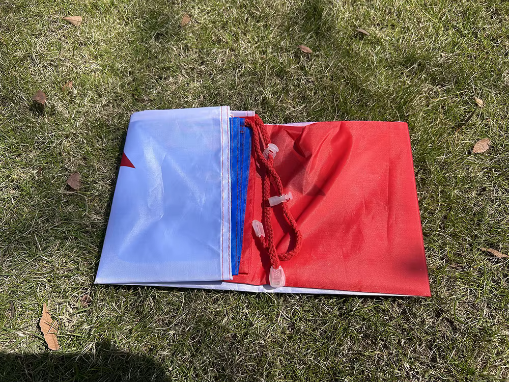 Bandera de Panamá tipo chal en poliéster para interior y exterior
