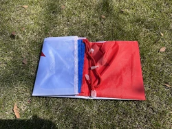 Bandera de Panamá tipo chal en poliéster para interior y exterior
