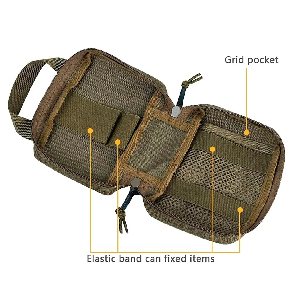 Bolsa médica táctica MOLLE para primeros auxilios - imagen 3