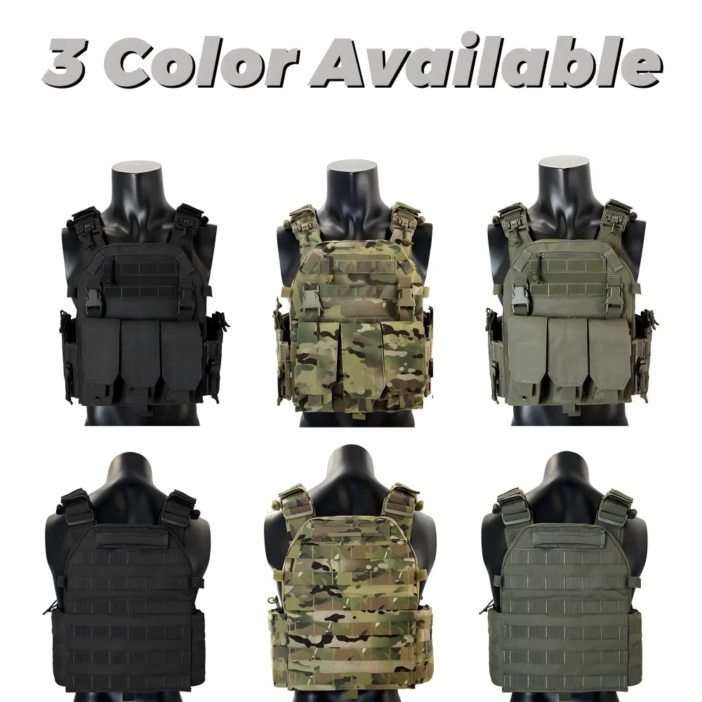 Vista frontal del chaleco táctico UNIONTAC 6094K