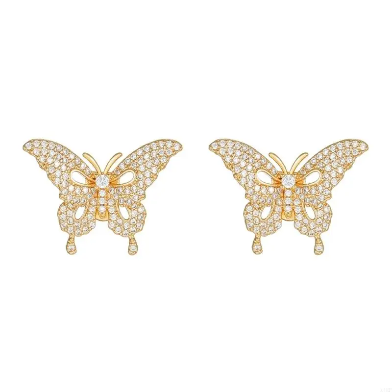 FreeClip clip de oreja mariposa de aleación suave, sujeción firme