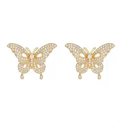 FreeClip clip de oreja mariposa de aleación suave, sujeción firme