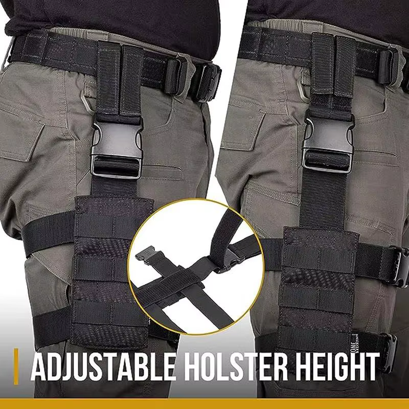 OneTigris funda táctica MOLLE para pistola muslo diestro - imagen 2