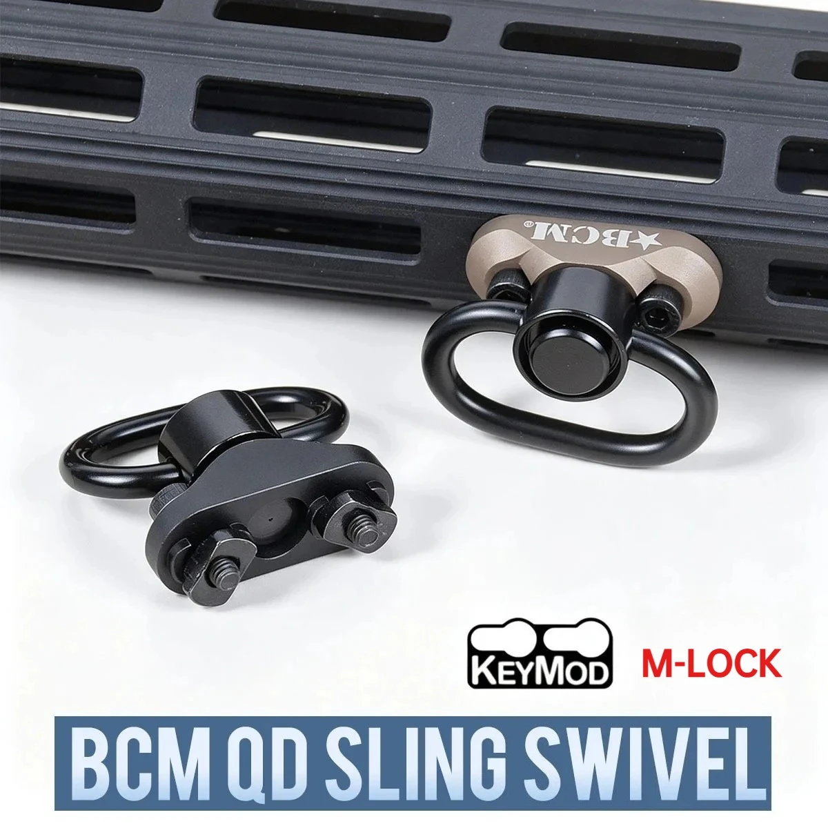 Tactische M-LOCK Adaptador QD CQD para correa táctica KeyMod