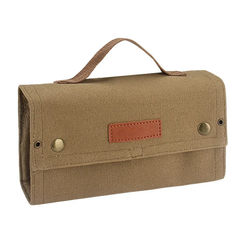 Kit especias camping con bolsa lona y set de tarros para condimentos - imagen 5
