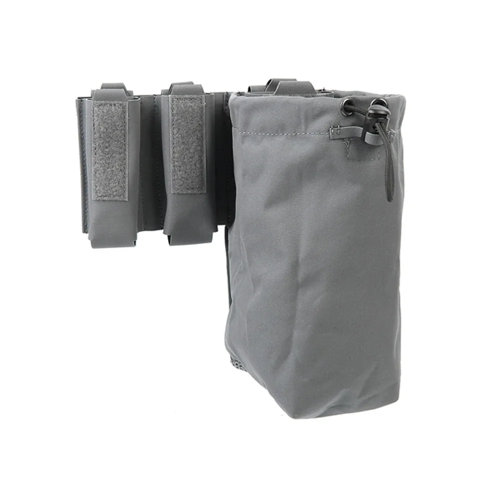 Cinturón táctico utilitario MOLLE con doble bolsa para cargadores - imagen 3